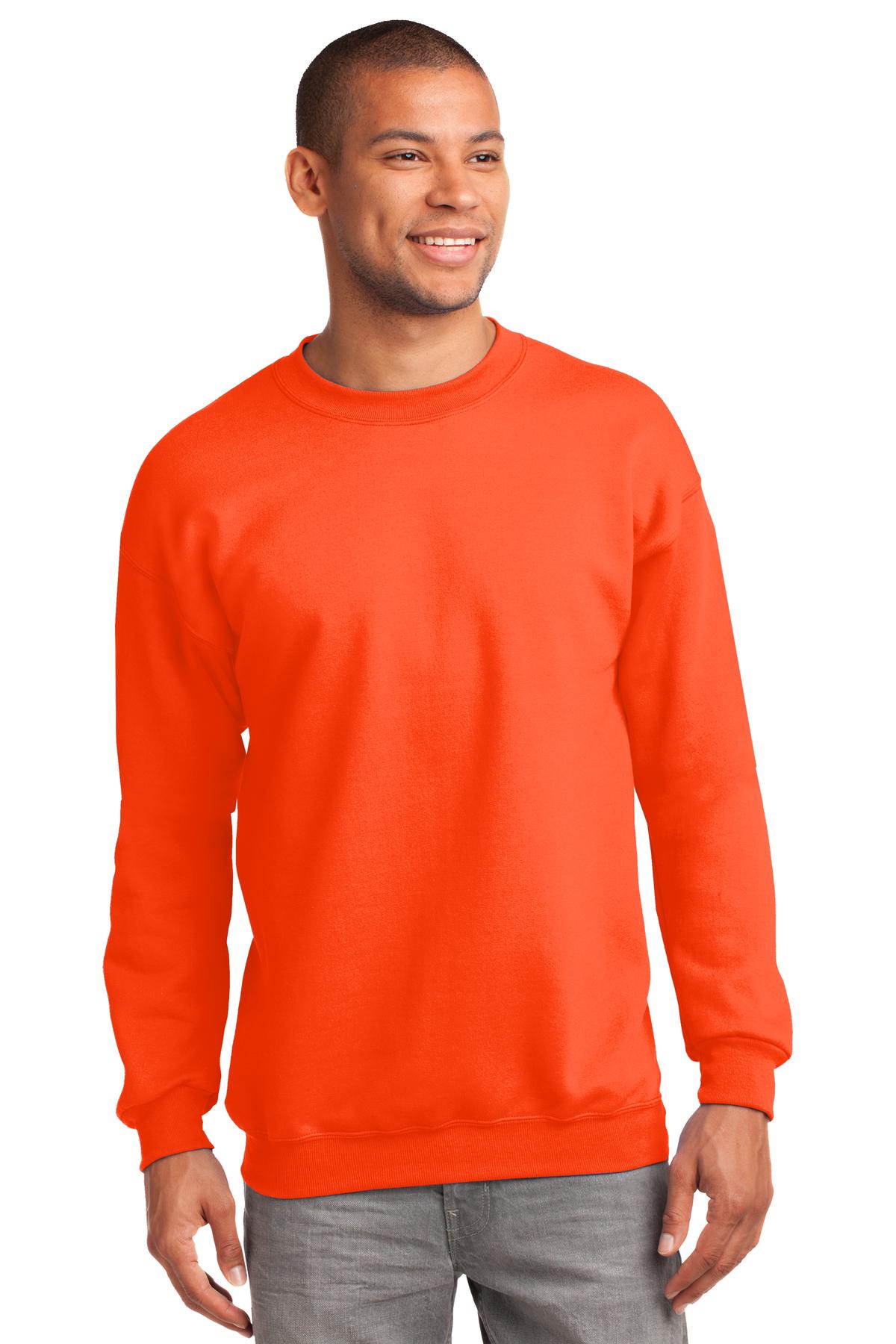 Port & Co™ Tall Essential Fleece Crewneck Sweatshirt. PC90T