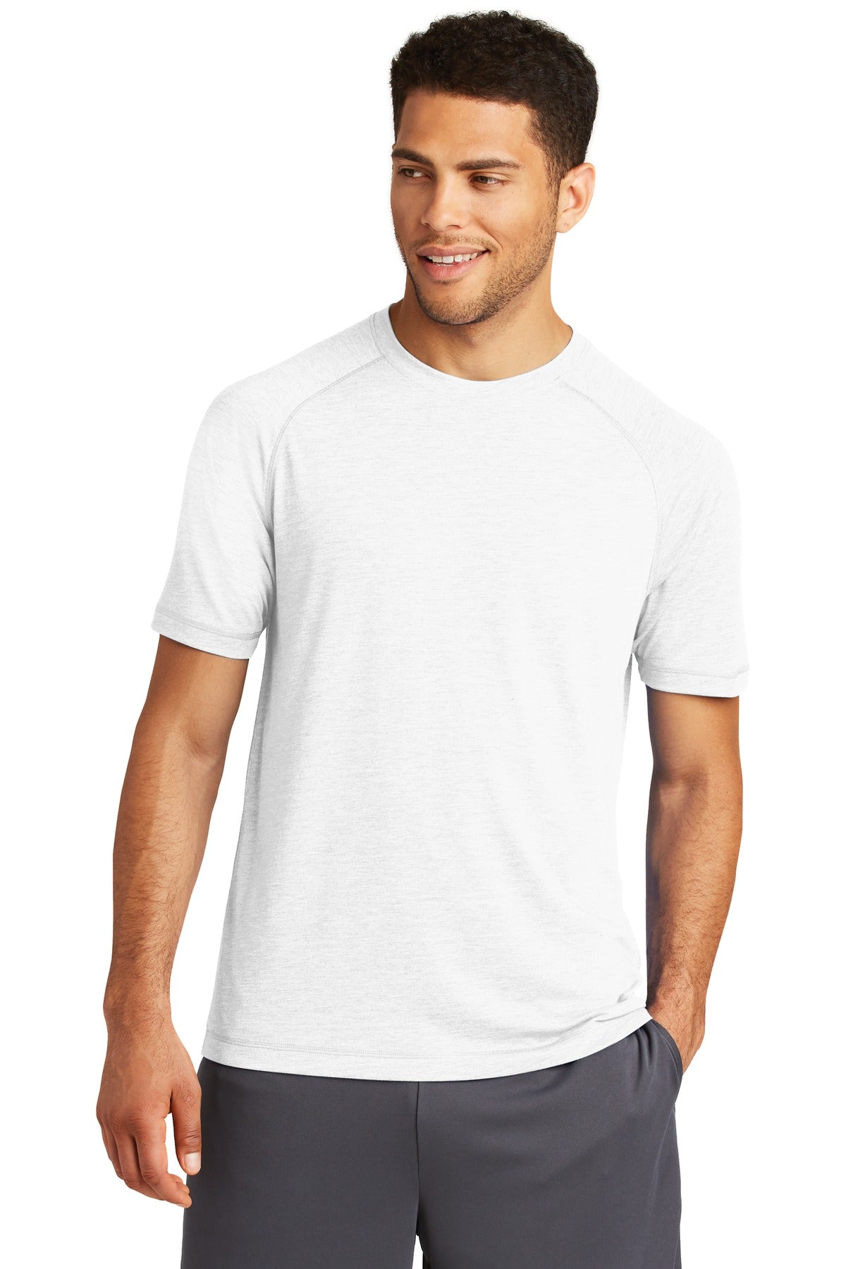 Sport-Tek ® PosiCharge ® Tri-Blend Wicking Raglan Tee. ST400