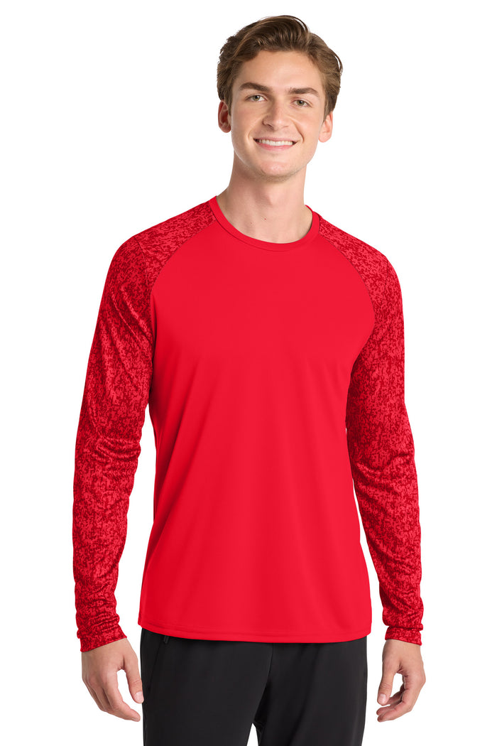 Sport-Tek ® Long Sleeve Digi Camo Tee. ST460LS