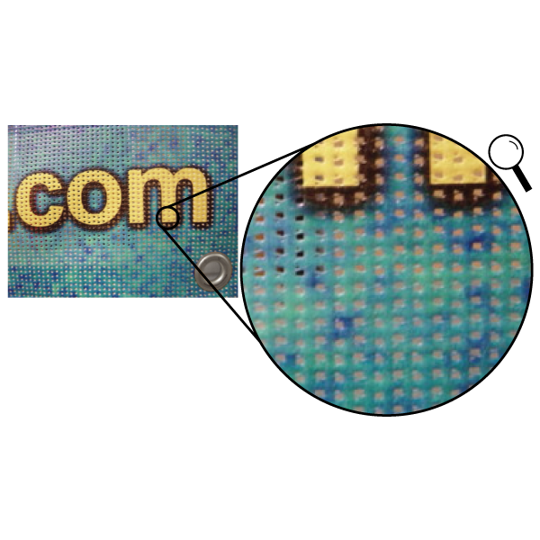 8oz Mesh Banner