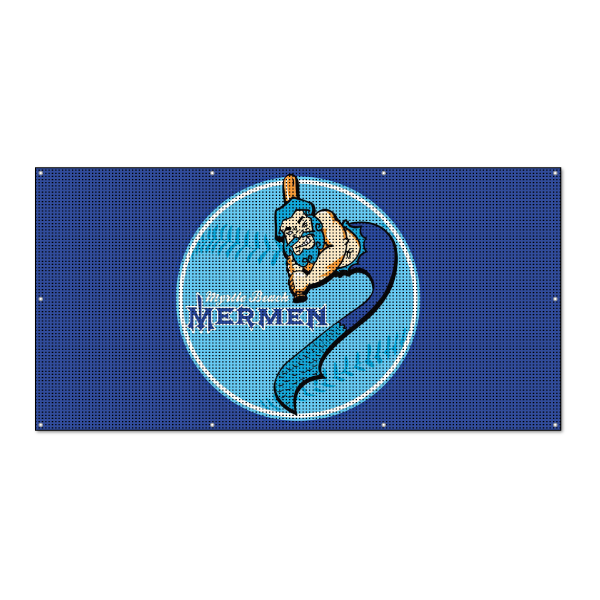 8oz Mesh Banner